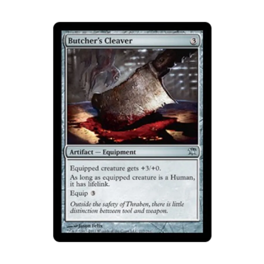 CCG Тесак мясника (U), MTG - Innistrad
CCG Тесак мясника (U), MTG - Innistrad