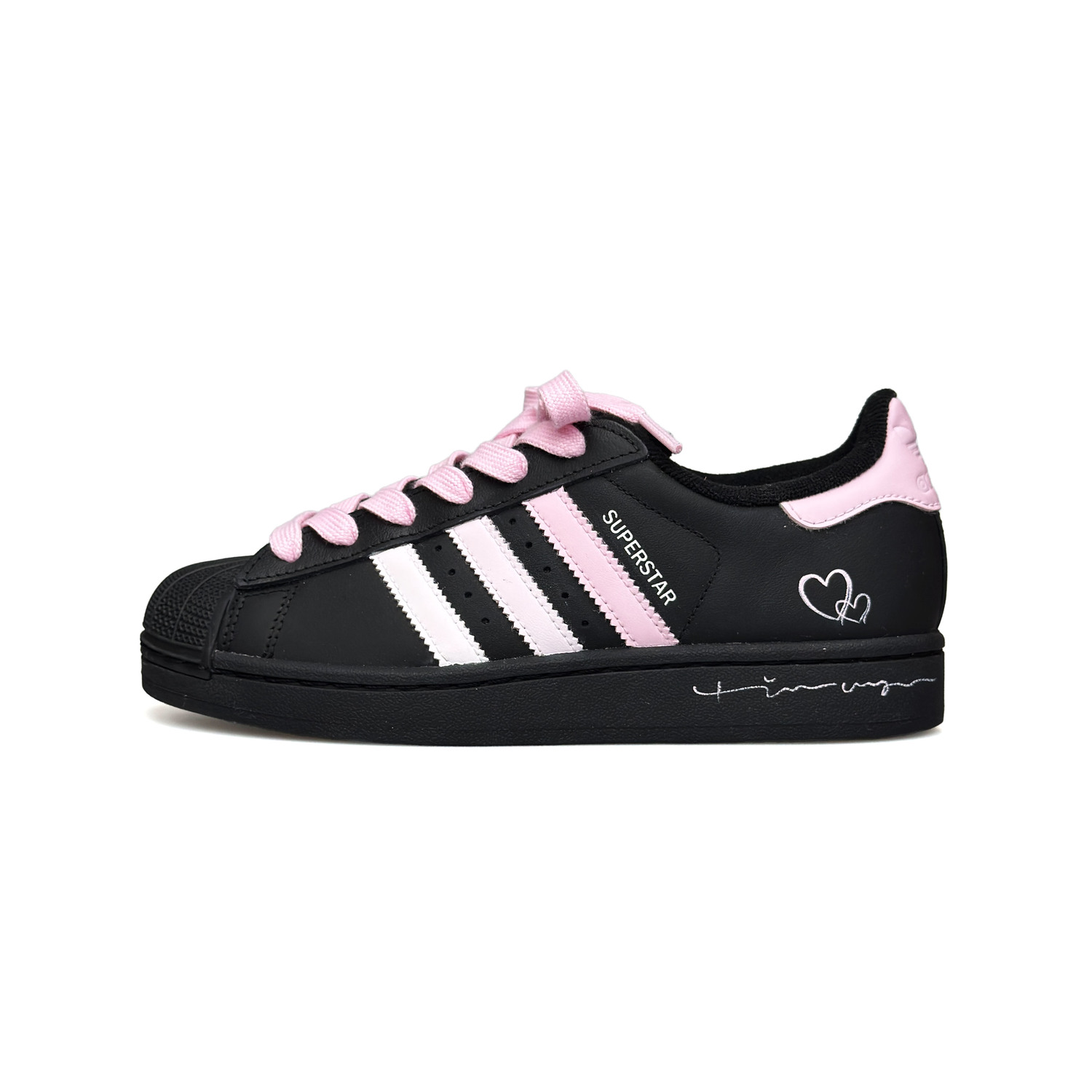 Adidas Originals Superstar 2 Pink Ink Heart Sequence детские скейтборд кроссовки для подростков
Adidas Originals Superstar 2 Pink Ink Heart Sequence детские скейтборд кроссовки для подростков