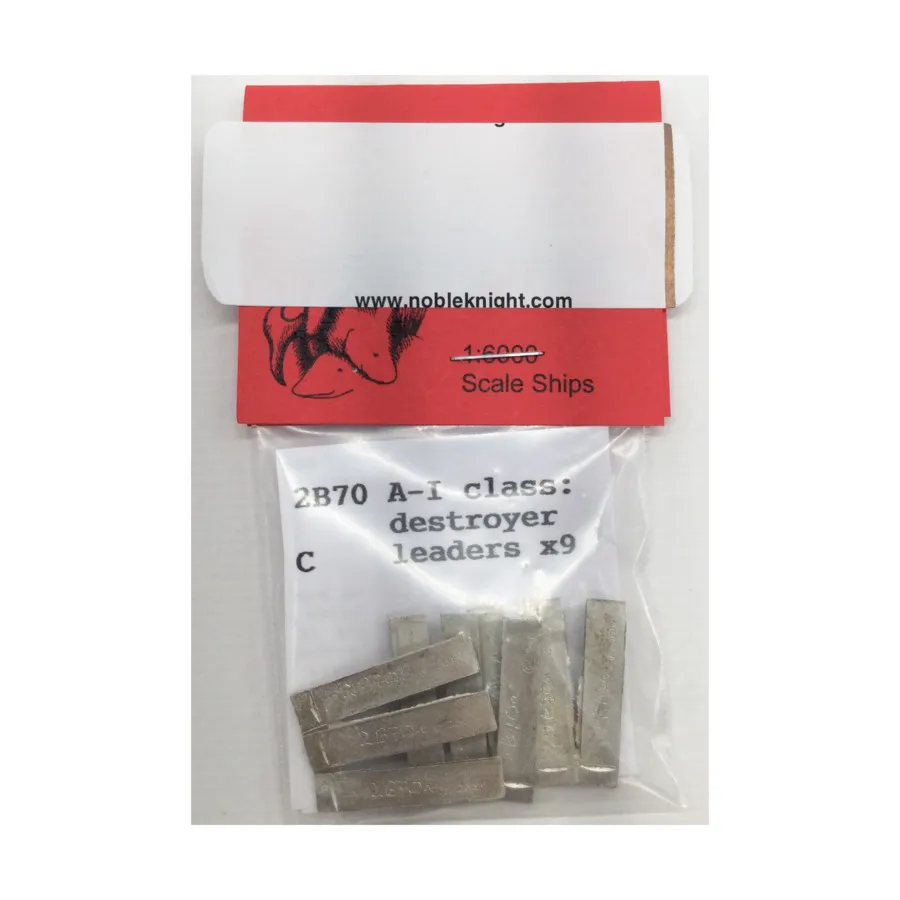 Класс A-I — Лидеры эсминцев, Figurehead Ships - WWII Ships - The Royal Navy (1:6000) (Noble Miniatures)
Класс A-I — Лидеры эсминцев, Figurehead Ships - WWII Ships - The Royal Navy (1:6000) (Noble Miniatures)
