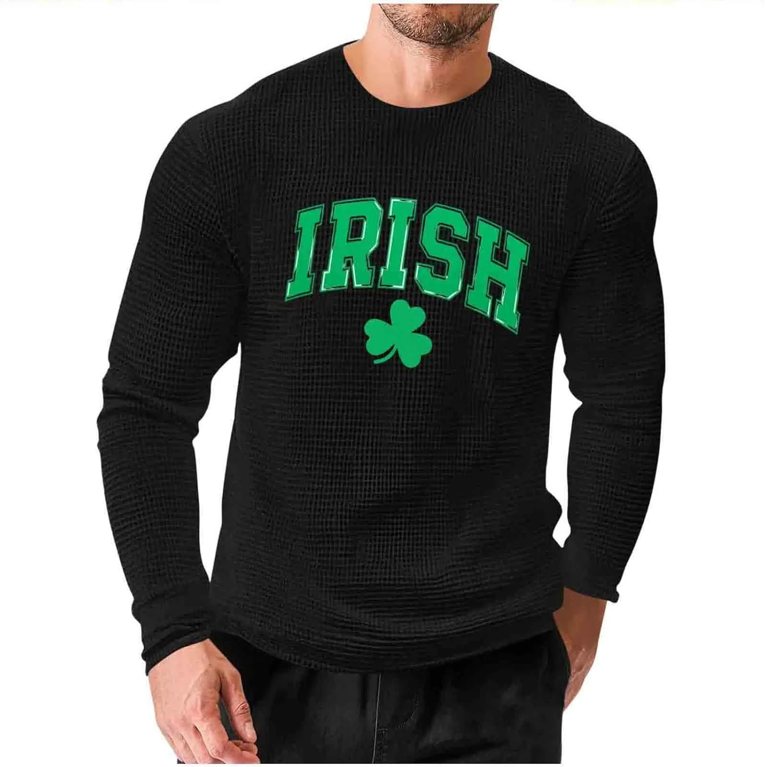 Футболка с принтом ко Дню Святого Патрика Zeiyignr
Футболка с принтом ко Дню Святого Патрика Zeiyignr