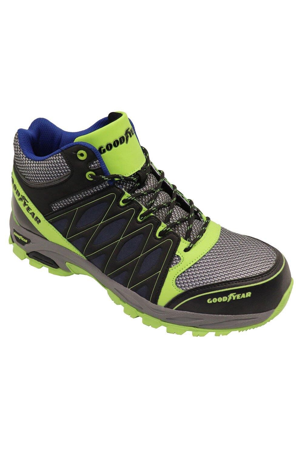 Безметалловые рабочие ботильоны S1P SRA HRO, устойчивые к перфорации Goodyear, мультиколор
Безметалловые рабочие ботильоны S1P SRA HRO, устойчивые к перфорации Goodyear, мультиколор