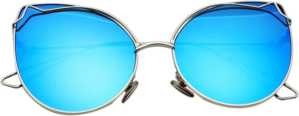 Женские модные солнцезащитные очки CLARA в тонкой металлической оправе, линзы конфетных цветов, современный дизайн, идеально подходят для вождения и путешествий, Silver Frame+blue Silver
Женские модные солнцезащитные очки CLARA в тонкой металлической оправе, линзы конфетных цветов, современный дизайн, идеально подходят для вождения и путешествий, Silver Frame+blue Silver