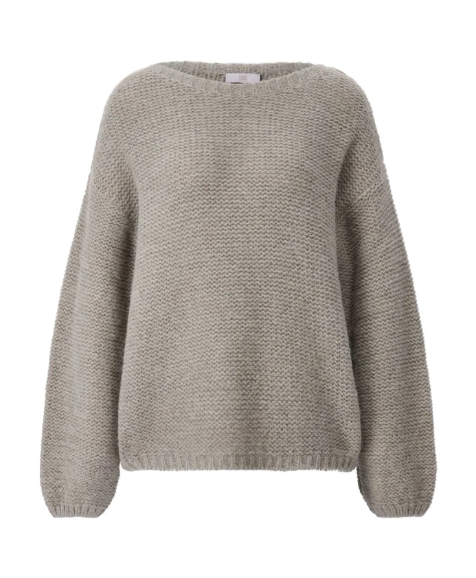 Пуловер из смеси альпаки с вышитым логотипом. Riani, серый
Пуловер из смеси альпаки с вышитым логотипом. Riani, серый