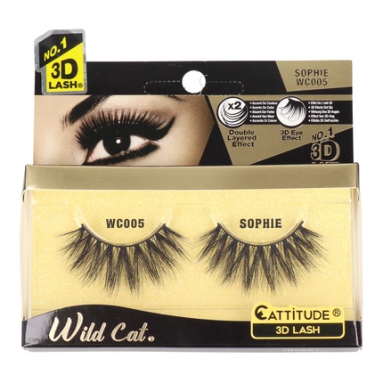 Wild Cat Lash Sophie - накладные ресницы Ebin New York
Wild Cat Lash Sophie - накладные ресницы Ebin New York