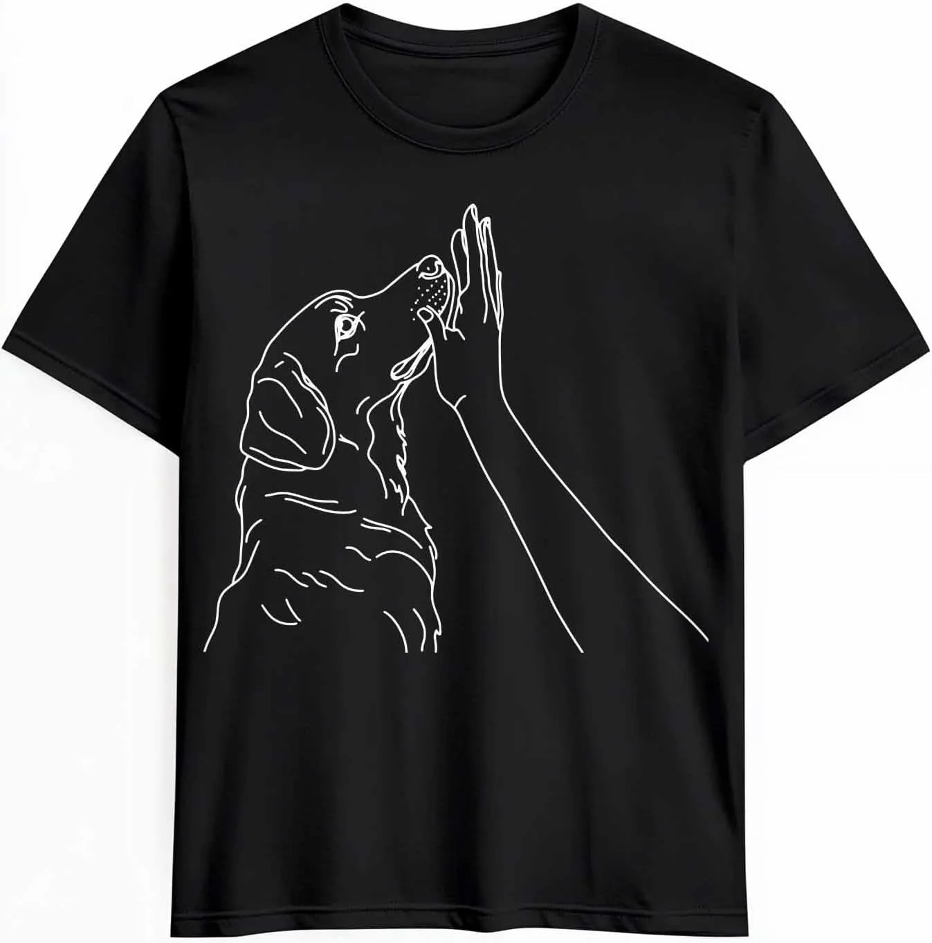 Мужская футболка с принтом собаки, черная NuYeBiofx
Мужская футболка с принтом собаки, черная NuYeBiofx