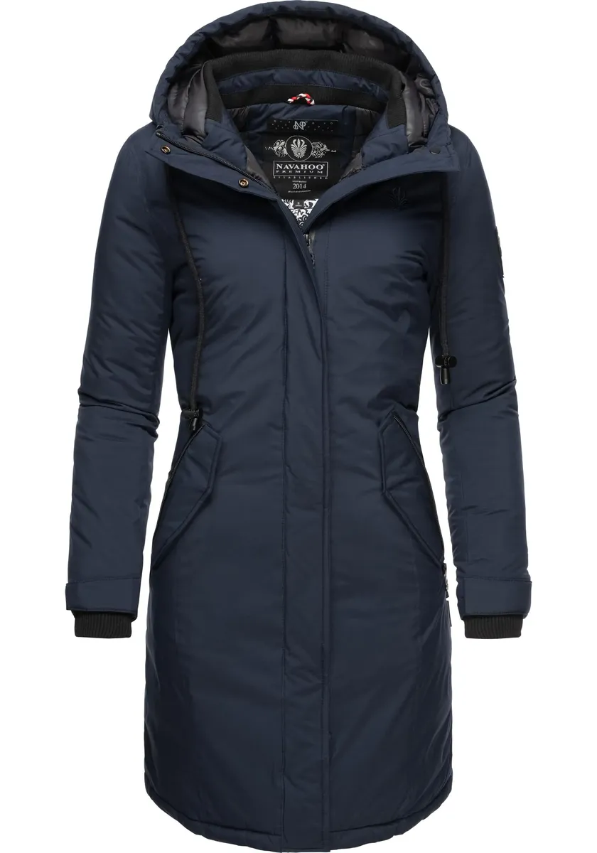 Зимнее пальто Navahoo "Letiziaa", спортивная зимняя парка с капюшоном на подкладке, синий
Зимнее пальто Navahoo "Letiziaa", спортивная зимняя парка с капюшоном на подкладке, синий