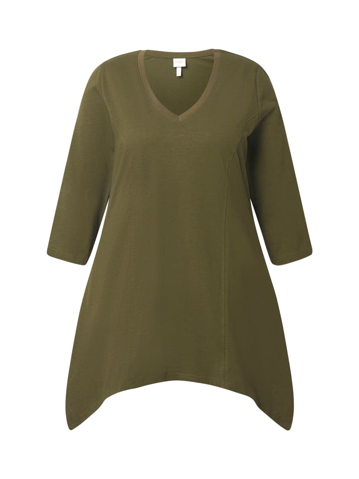 Футболка Ulla Popken, оливковый
Футболка Ulla Popken, оливковый