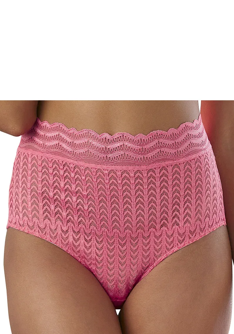 Трусики с завышенной талией S.Oliver из прозрачного кружева с рисунком, розовый
Трусики с завышенной талией S.Oliver из прозрачного кружева с рисунком, розовый