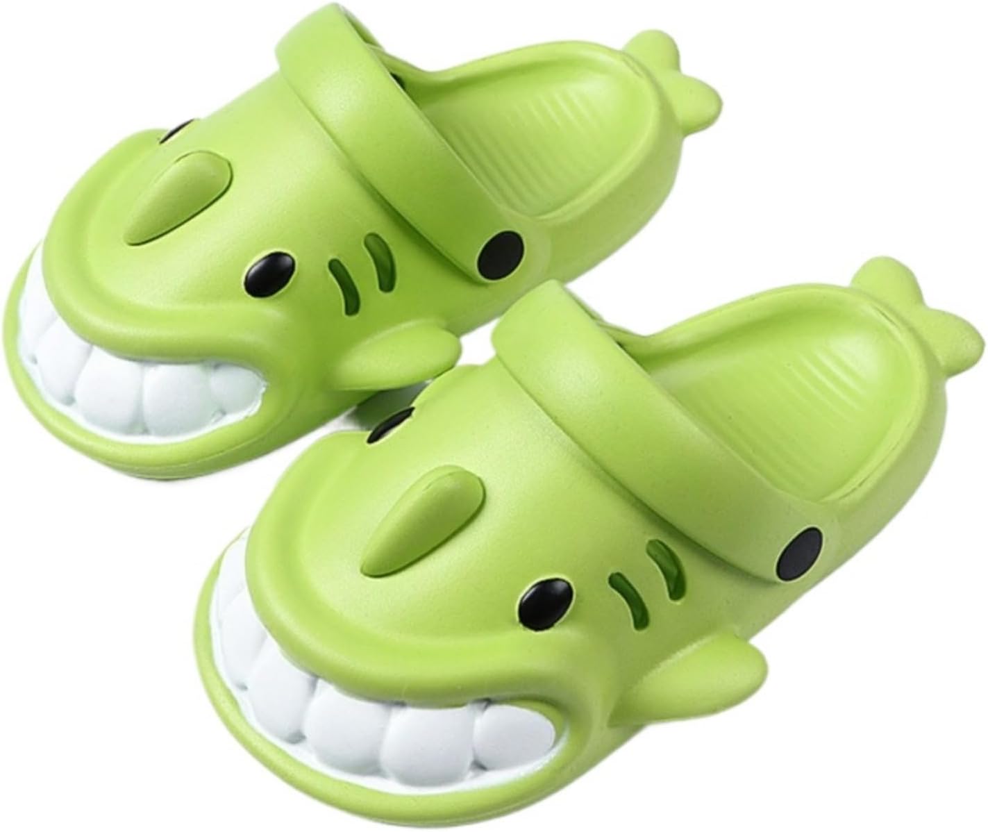 Женские шлепанцы с мультяшными акулами: одновременно уродливые и милые. Мужские летние шлепанцы на толстой подошве с имитацией какашки и противоскользящим носком Azttoztto, зеленый
Женские шлепанцы с мультяшными акулами: одновременно уродливые и милые. Мужские летние шлепанцы на толстой подошве с имитацией какашки и противоскользящим носком Azttoztto, зеленый