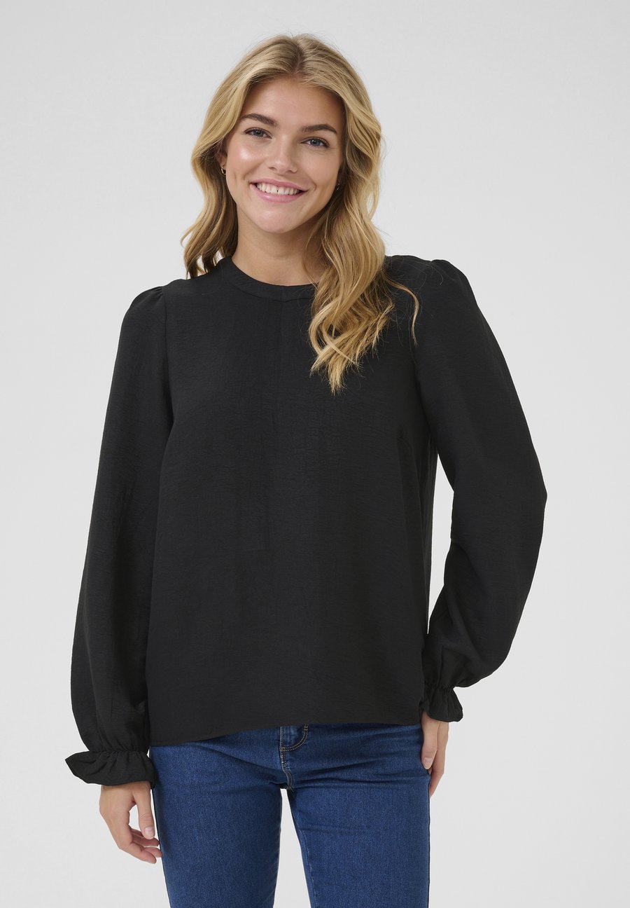 Блуза Kaffe KANITA ROUND NECK SOLID, Black Deep Cc/Black
Блуза Kaffe KANITA ROUND NECK SOLID, Black Deep Cc/Black