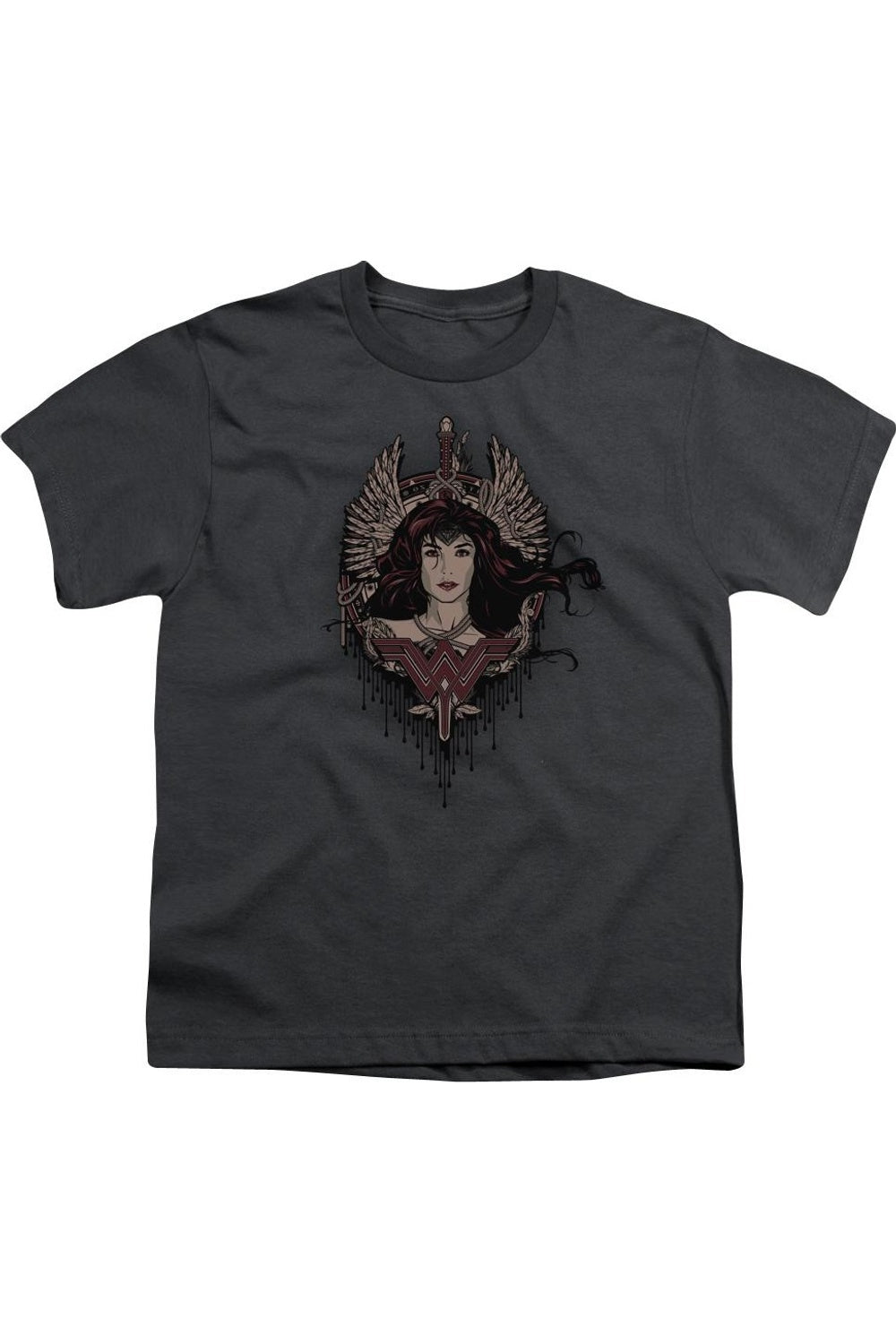 Футболка с коротким рукавом для детей "Бэтмен против Супермена: Крылатая богиня" Gildan, Charcoal
Футболка с коротким рукавом для детей "Бэтмен против Супермена: Крылатая богиня" Gildan, Charcoal