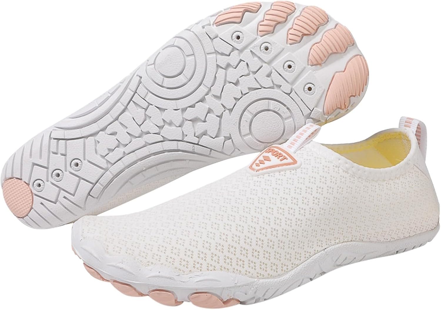 Кроссовки для походов для женщин и мужчин, быстросохнущие, с широкой носочной частью, дышащие, противоскользящие, водные кроссовки для пляжа, бассейна, плавания, серфинга, дайвинга и прогулок Baxtayel, белый
Кроссовки для походов для женщин и мужчин, быстросохнущие, с широкой носочной частью, дышащие, противоскользящие, водные кроссовки для пляжа, бассейна, плавания, серфинга, дайвинга и прогулок Baxtayel, белый