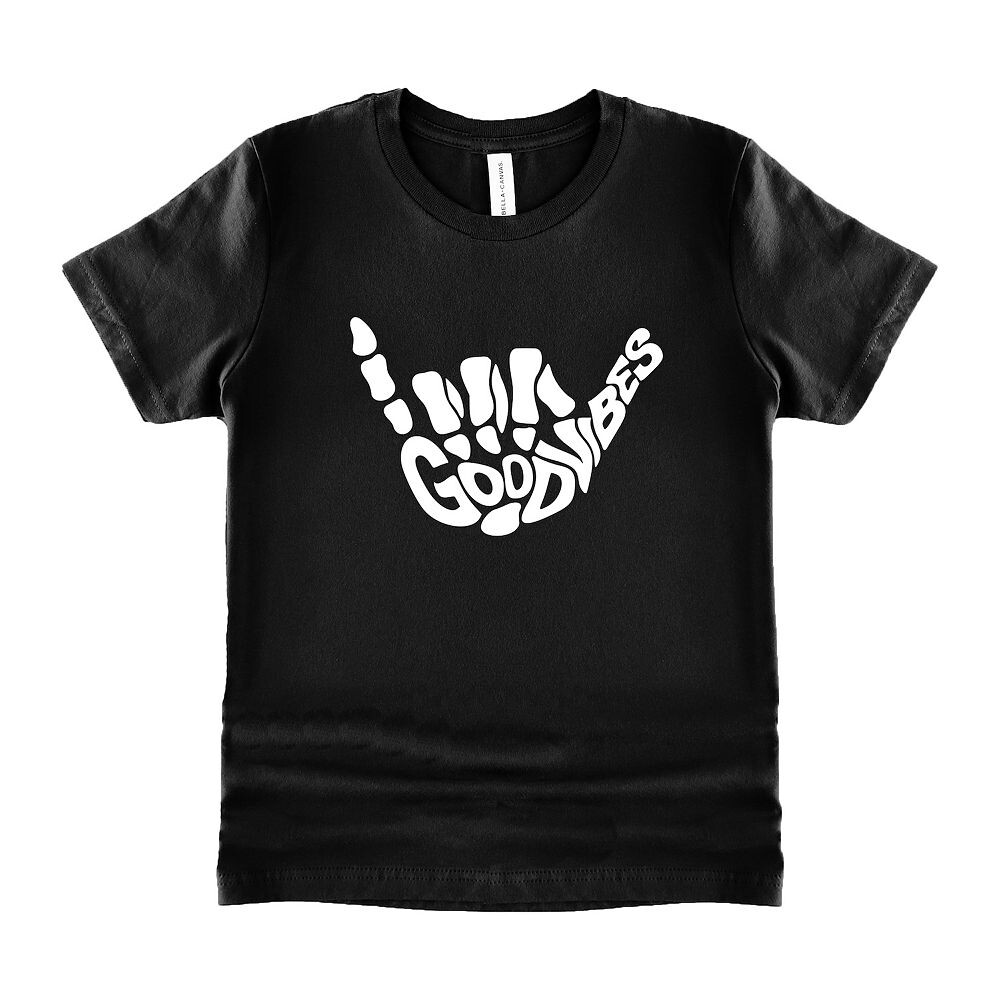 Футболка с короткими рукавами и рисунком скелета Good Vibes для малышей The Juniper Shop, черный
Футболка с короткими рукавами и рисунком скелета Good Vibes для малышей The Juniper Shop, черный