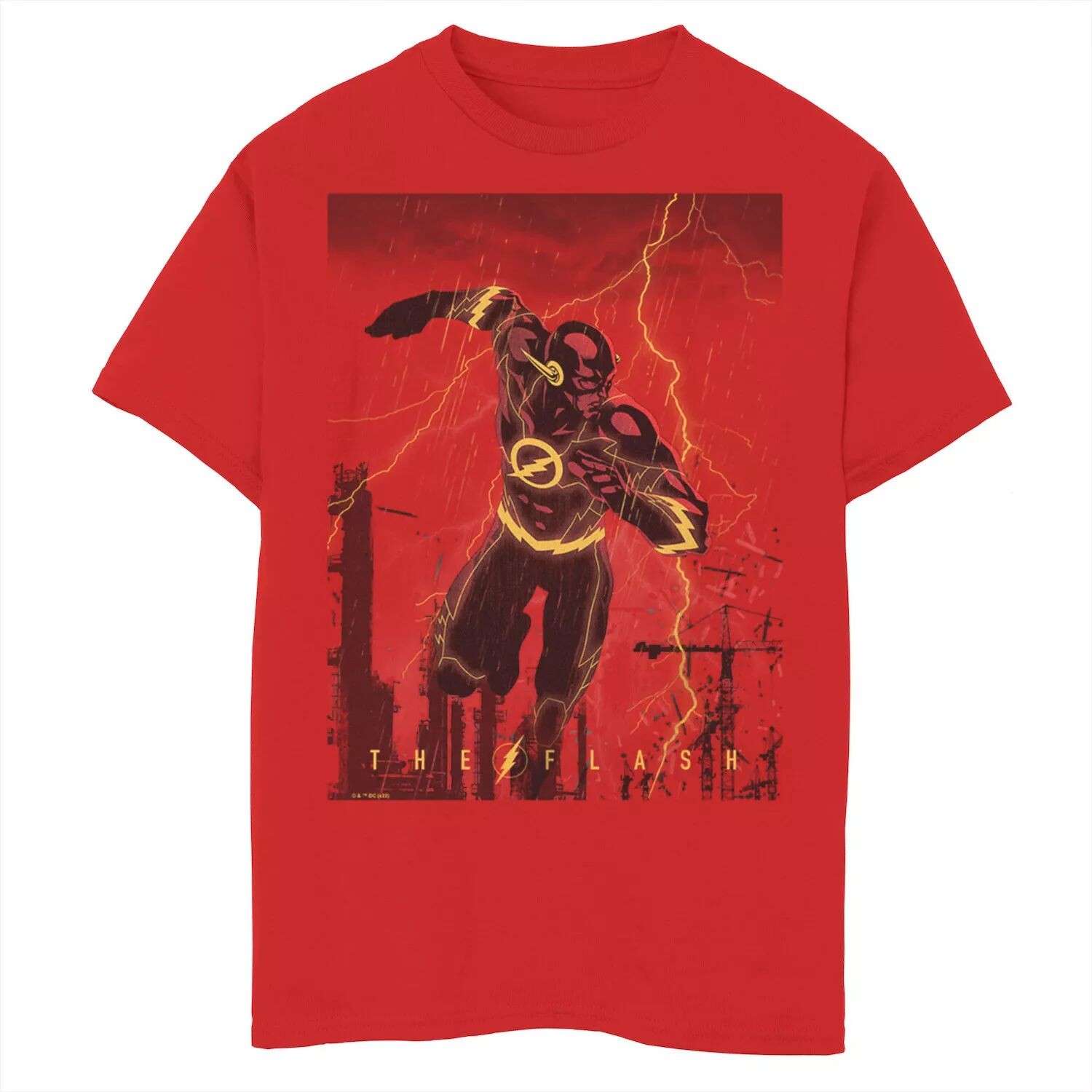 Футболка с рисунком DC Comics для мальчиков 8–20 лет «Молнии бегут по дождливому городу» Licensed Character
Футболка с рисунком DC Comics для мальчиков 8–20 лет «Молнии бегут по дождливому городу» Licensed Character