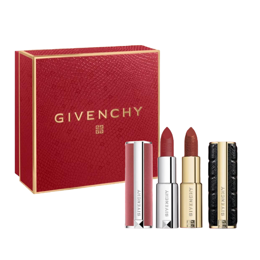 Givenchy Новогодний лимитированный комплект одежды с принтом Python красный золотой помада двойной набор матовый легко растушевывается 3,2г+3,4г
Givenchy Новогодний лимитированный комплект одежды с принтом Python красный золотой помада двойной набор матовый легко растушевывается 3,2г+3,4г