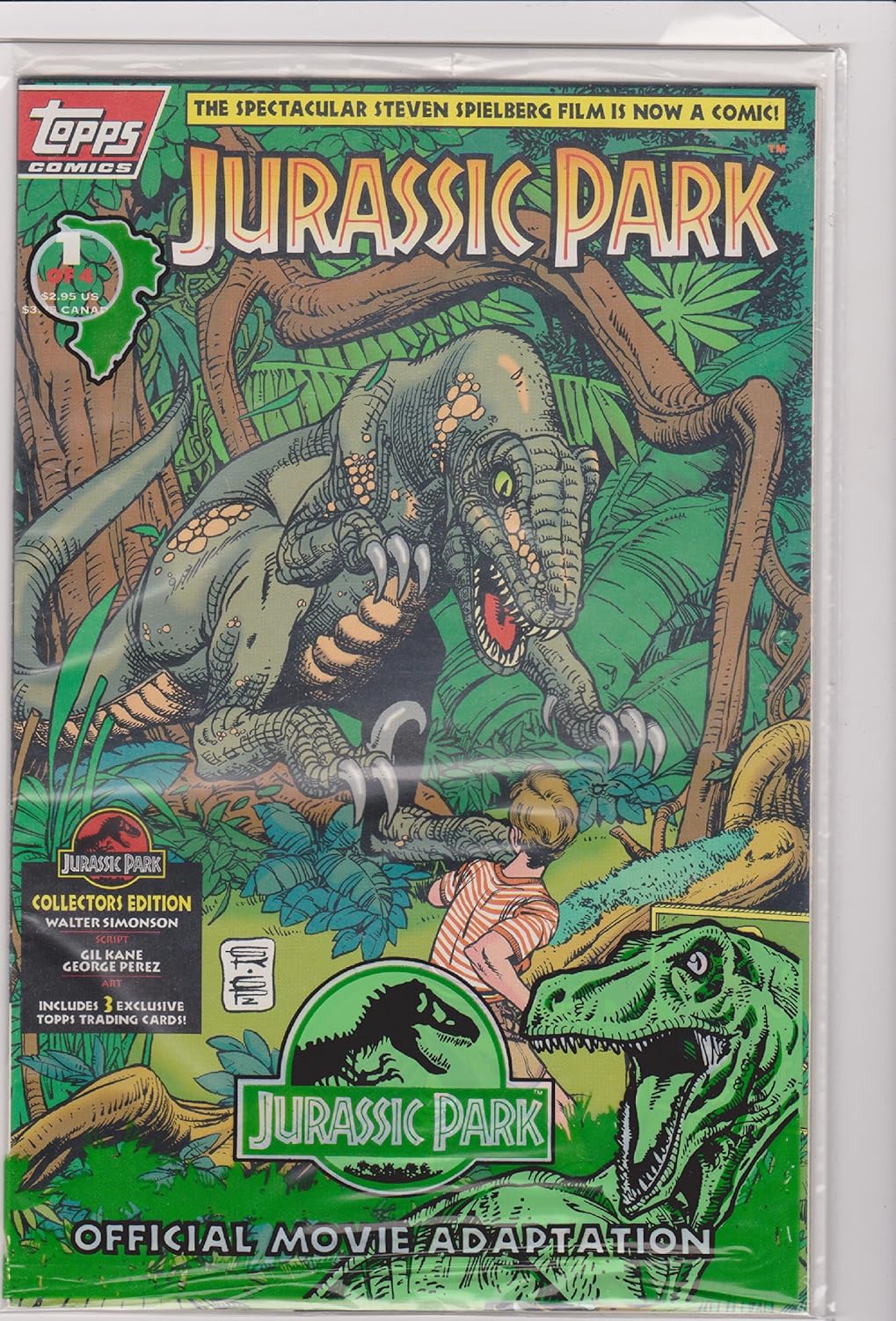 Jurassic Park #1 (Topps Comics)
Jurassic Park #1 (Topps Comics)