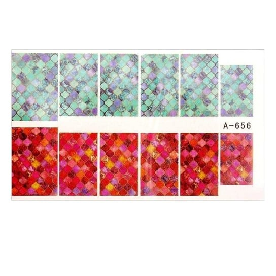 Лист наклеек для ногтей на водной основе 9 х 5,5 см А № 656, Molly Lac
Лист наклеек для ногтей на водной основе 9 х 5,5 см А № 656, Molly Lac