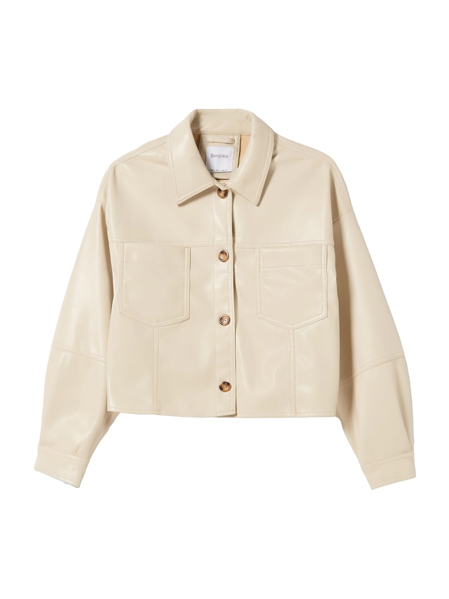 Куртка межсезонная Bershka, экрю
Куртка межсезонная Bershka, экрю