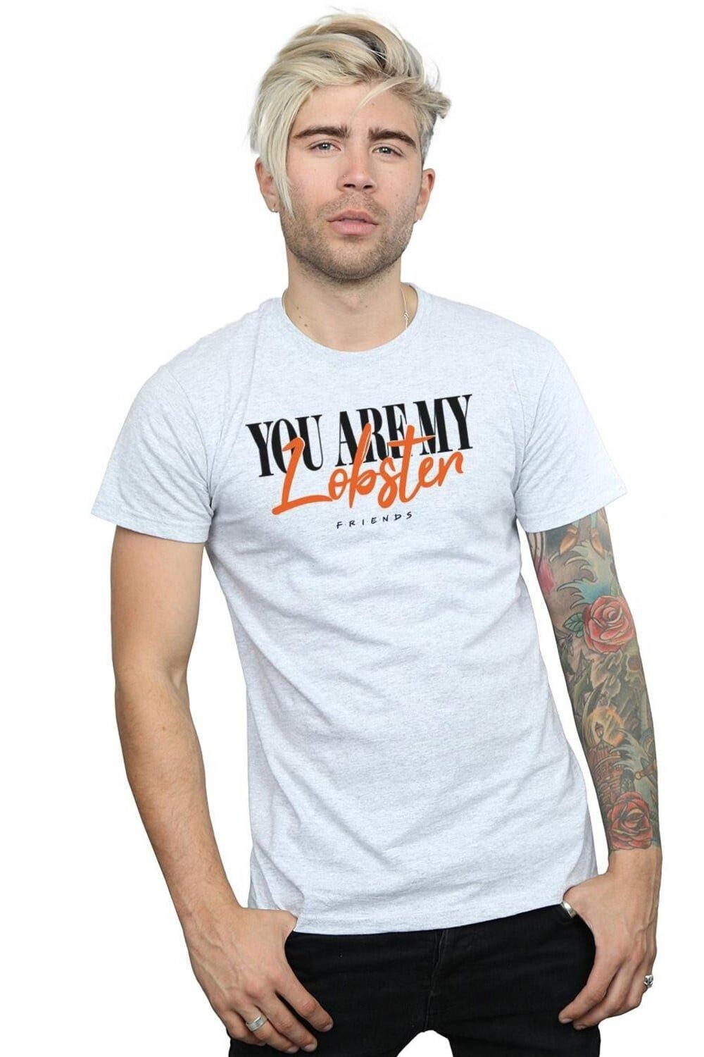 Футболка «Родственные души» с лобстером Friends, серый
Футболка «Родственные души» с лобстером Friends, серый