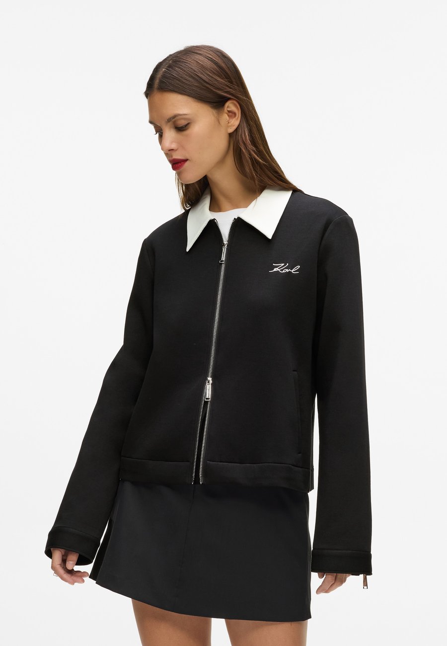 Толстовка KARL LAGERFELD Zip-up sweatshirt, White/Black/Black
Толстовка KARL LAGERFELD Zip-up sweatshirt, White/Black/Black