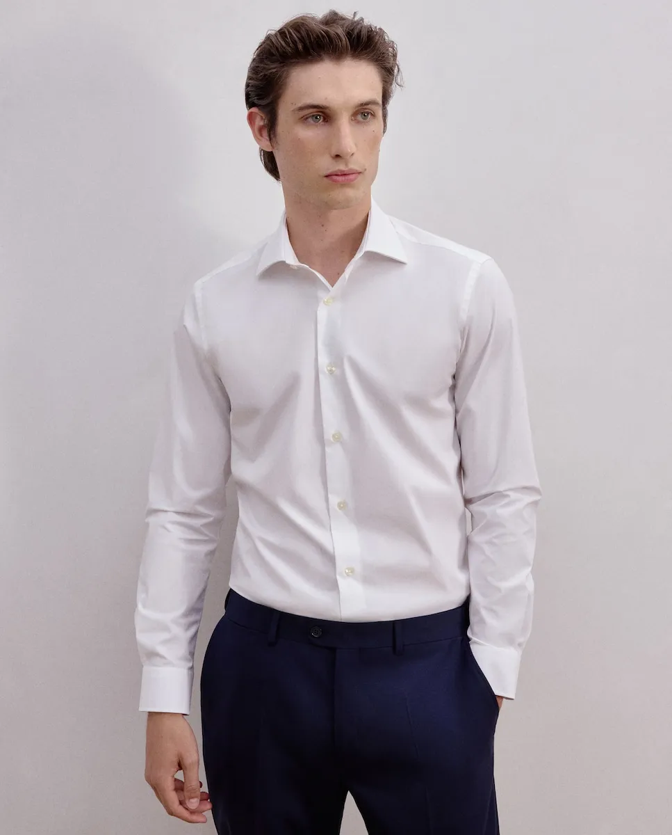 Рубашка с длинным рукавом, гладкая, узкая посадка Dustin, белый
Рубашка с длинным рукавом, гладкая, узкая посадка Dustin, белый
