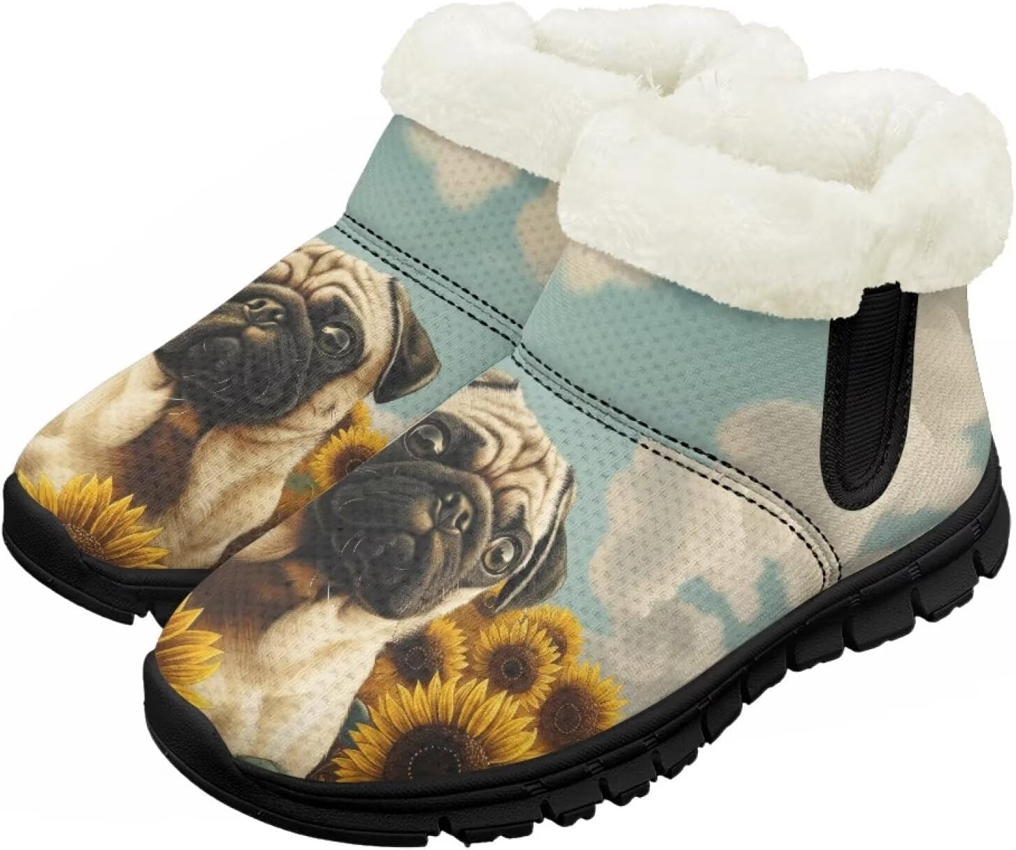 Зимние сапоги Chririnla для девочек, детские сапожки для малышей и мальчиков, теплые обувь с меховой подкладкой, нескользящие модные короткие ботинки, Sunflower Pug
Зимние сапоги Chririnla для девочек, детские сапожки для малышей и мальчиков, теплые обувь с меховой подкладкой, нескользящие модные короткие ботинки, Sunflower Pug