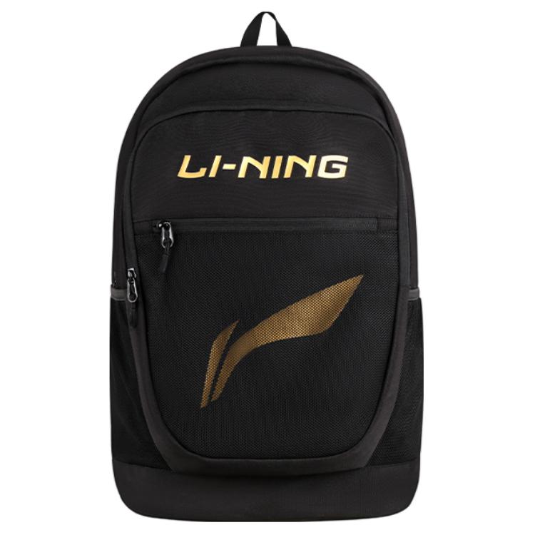 Рюкзак из полиэстера для детей Классический черный с золотым логотипом LINING YOUNG
Рюкзак из полиэстера для детей Классический черный с золотым логотипом LINING YOUNG