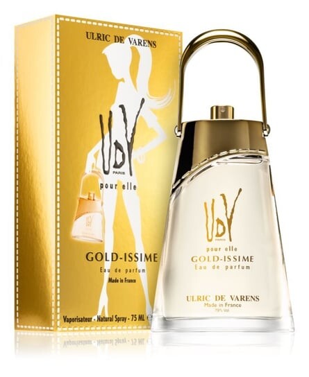 Парфюмированная вода, 75 мл Ulric De Varens, Udv Gold-issime
Парфюмированная вода, 75 мл Ulric De Varens, Udv Gold-issime