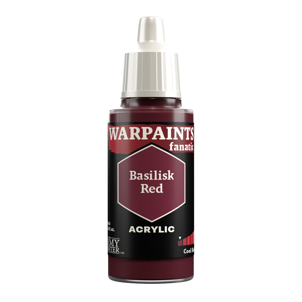 Аксессуары Army Painter Warpaints Fanatic: Basilisk Red (18ml)
Аксессуары Army Painter Warpaints Fanatic: Basilisk Red (18ml)