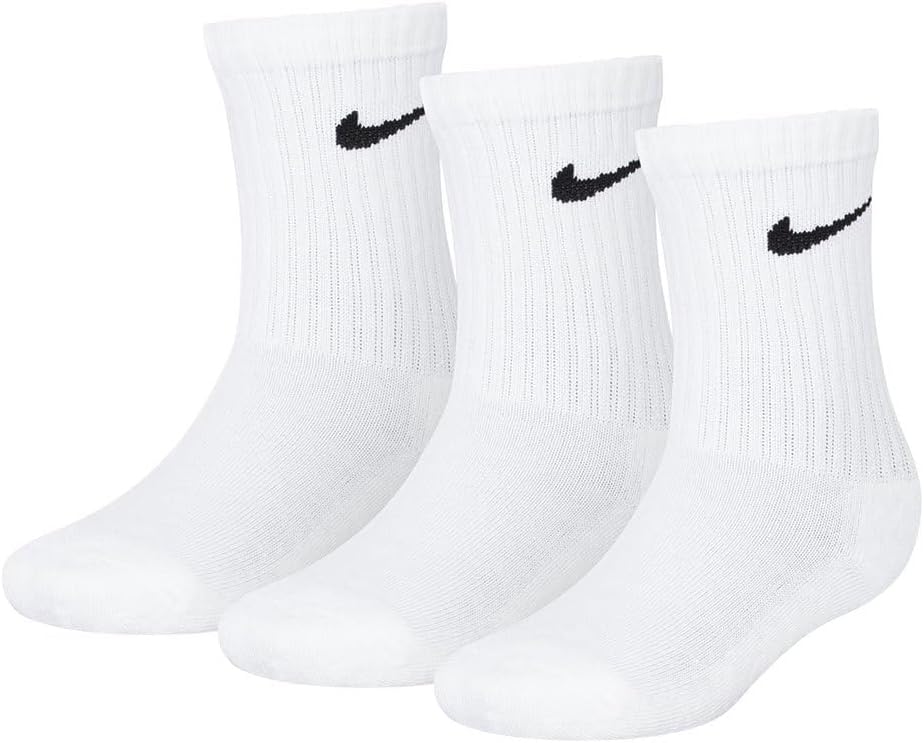 Nike Kids Basic Pack Crew, Носки 3 шт., White
Nike Kids Basic Pack Crew, Носки 3 шт., White