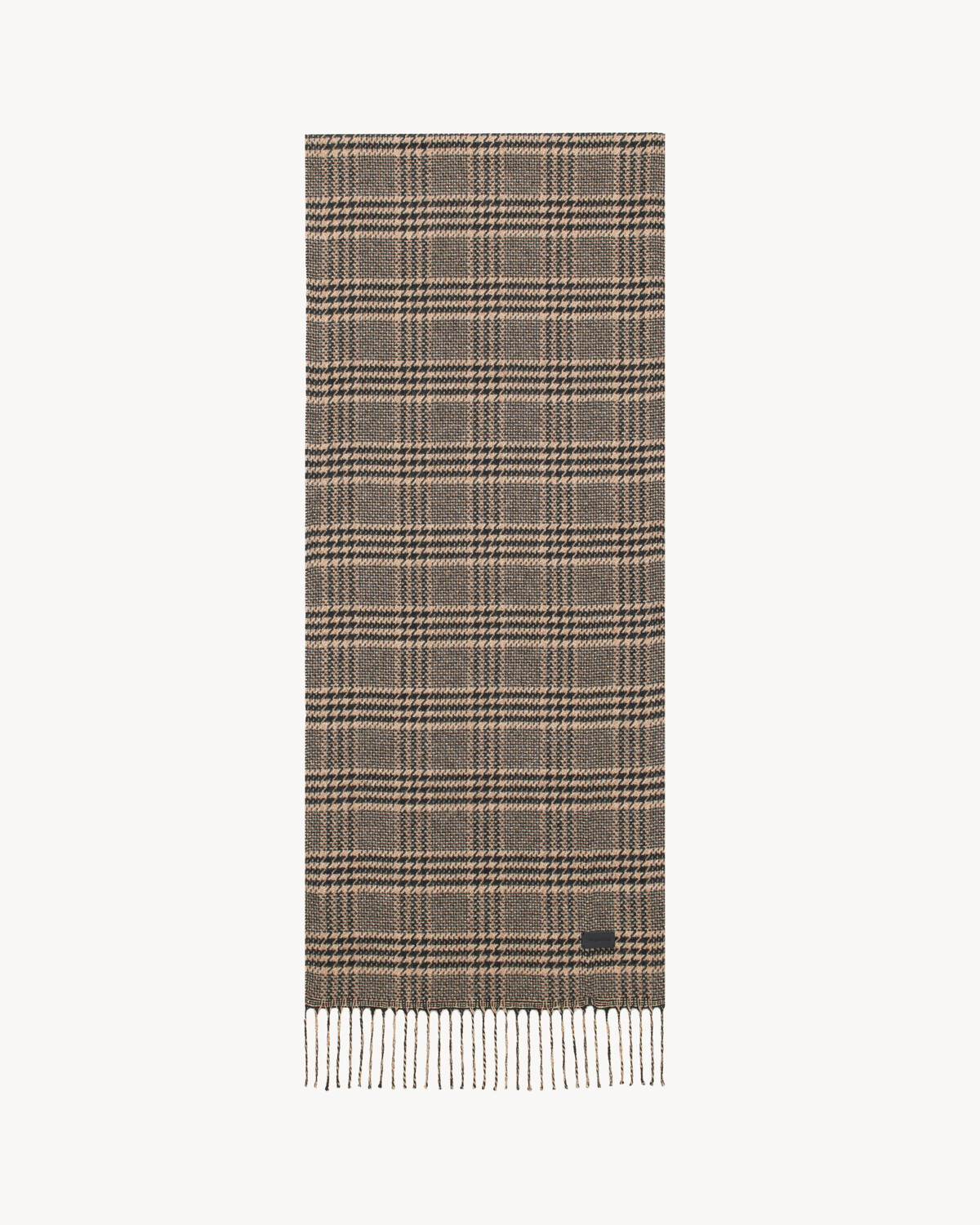 Шарф из шелка и кашемира с рисунком "Принц Уэльский" Saint Laurent, черный
Шарф из шелка и кашемира с рисунком "Принц Уэльский" Saint Laurent, черный