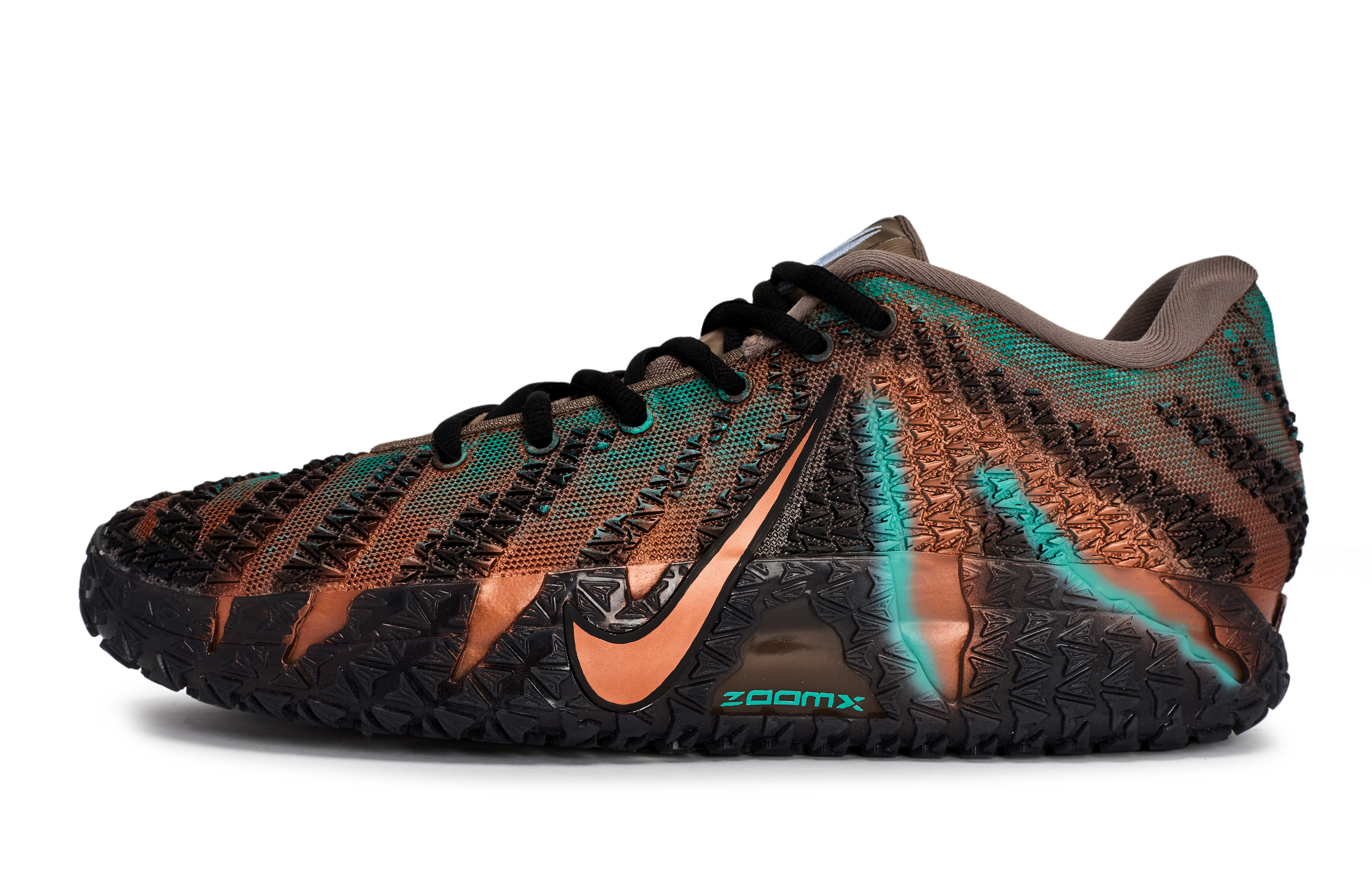 Nike Кроссовки баскетбольные мужские Ja Morant 3 REGO Hot Dog, Bronze Impression Low top Black
Nike Кроссовки баскетбольные мужские Ja Morant 3 REGO Hot Dog, Bronze Impression Low top Black