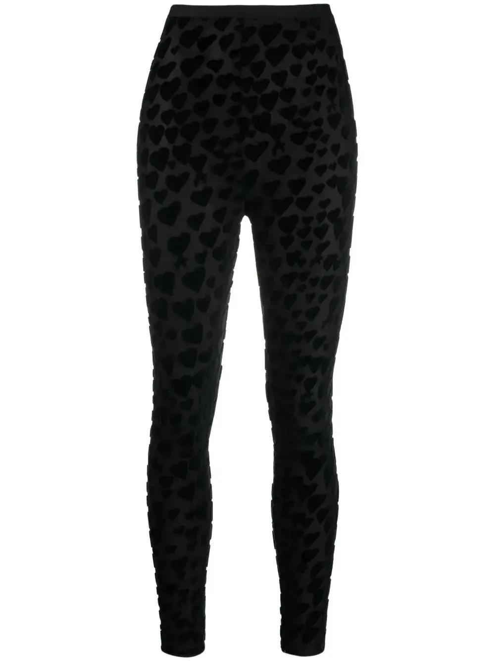 Леггинсы с завышенной талией и вышивкой AMI Paris, черный
Леггинсы с завышенной талией и вышивкой AMI Paris, черный