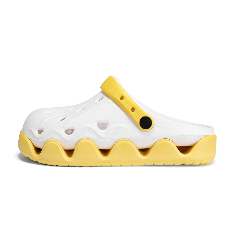 OUBT Вейв платформа дизайн клоги унисекс белый желтый, цвет White Yellow
OUBT Вейв платформа дизайн клоги унисекс белый желтый, цвет White Yellow