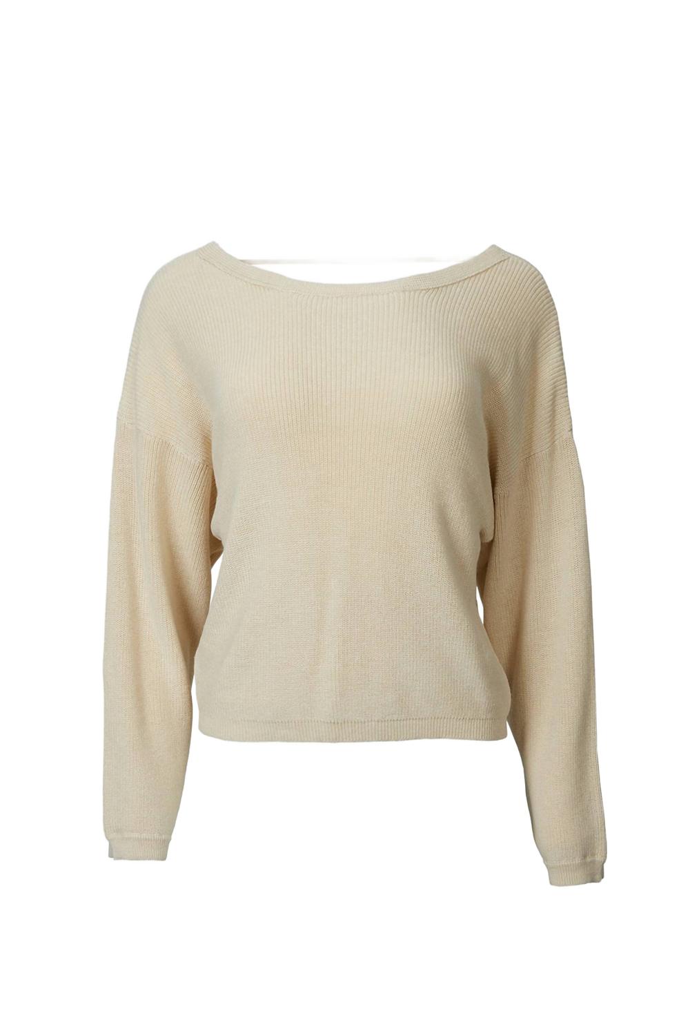 Натуральный хлопковый свитер с асимметричным вырезом By Together
Натуральный хлопковый свитер с асимметричным вырезом By Together