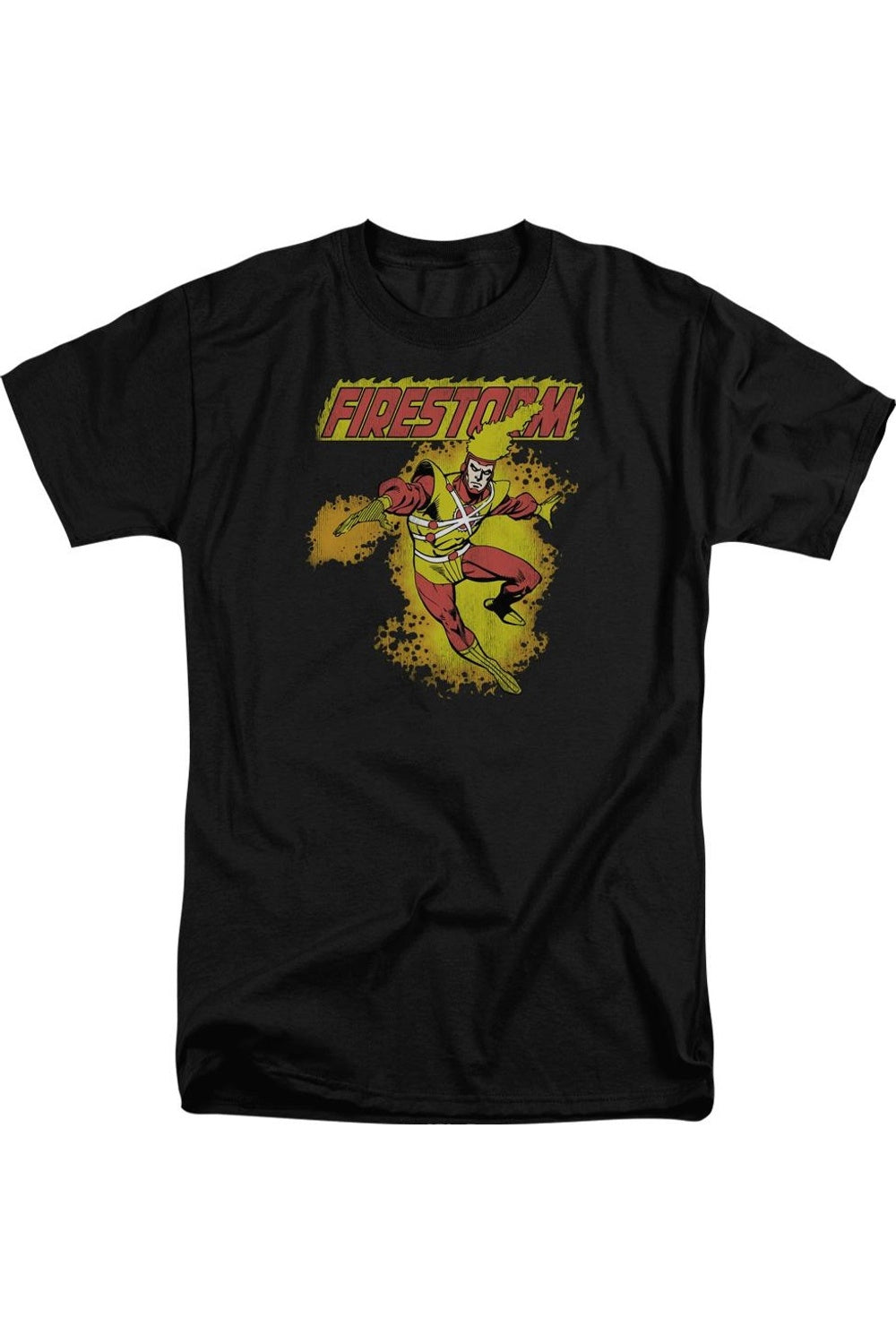 Футболка с коротким рукавом для взрослых с героями комиксов DC Firestorm Gildan, черный
Футболка с коротким рукавом для взрослых с героями комиксов DC Firestorm Gildan, черный