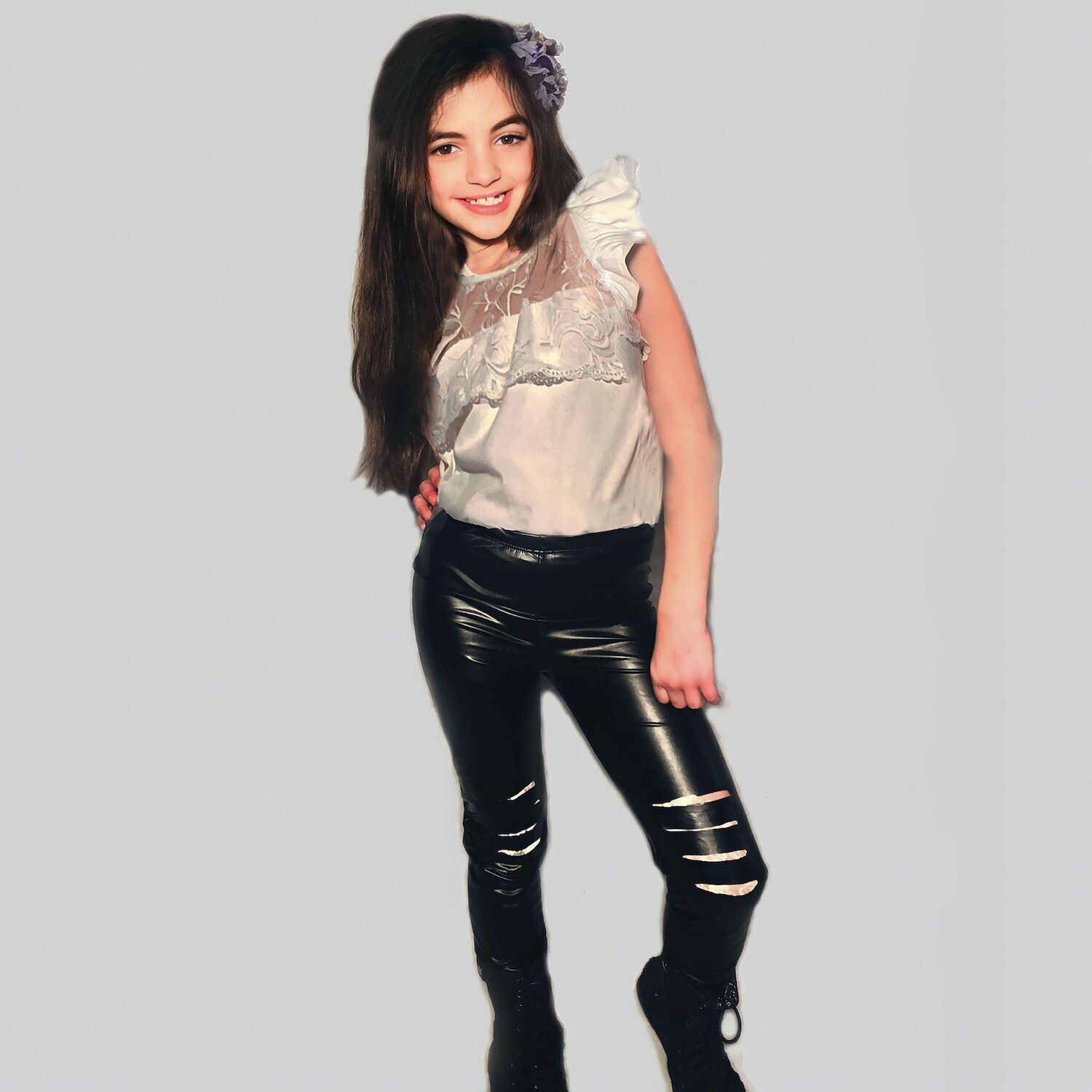 Mi Amore Gigi Комплект из кружевного топа и леггинсов из искусственной кожи Mi Amore Gigi
Mi Amore Gigi Комплект из кружевного топа и леггинсов из искусственной кожи Mi Amore Gigi