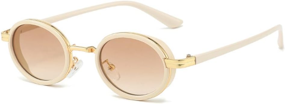 Солнцезащитные очки UV400 - маленькая оправа, овальная градиентная, в стиле панк, для женщин и мужчин, для бега и занятий спортом на открытом воздухе UYPTK, Beige-brown
Солнцезащитные очки UV400 - маленькая оправа, овальная градиентная, в стиле панк, для женщин и мужчин, для бега и занятий спортом на открытом воздухе UYPTK, Beige-brown