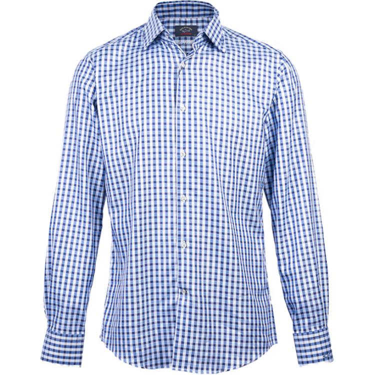 Paul & Shark Яхтенная рубашка мужская синяя в клетку
Paul & Shark Яхтенная рубашка мужская синяя в клетку