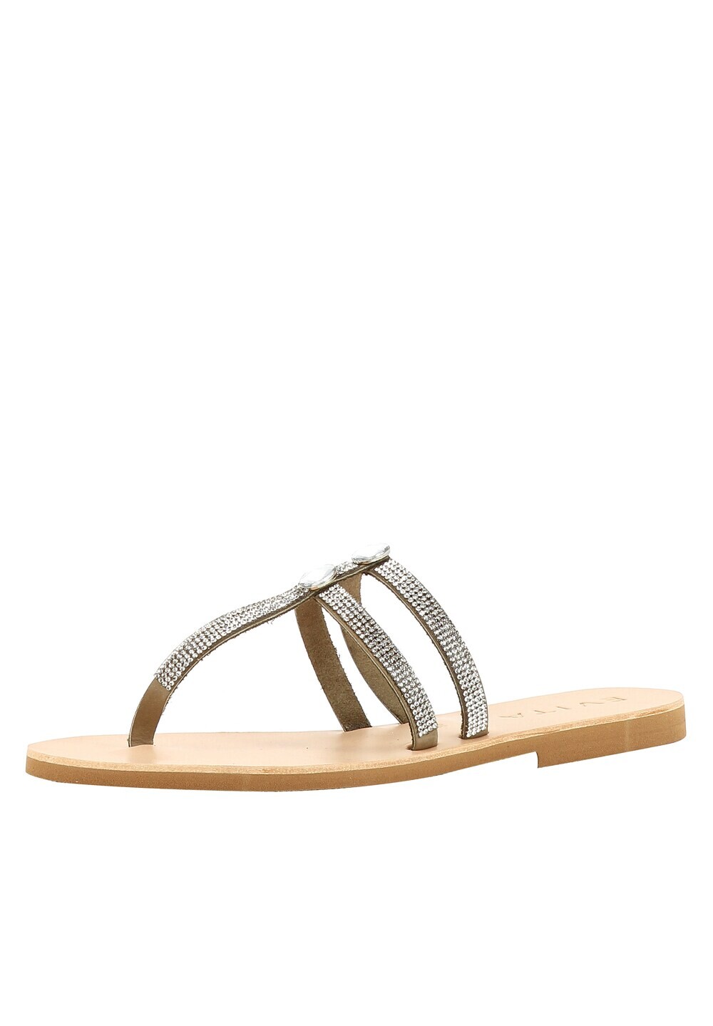 Сандалии с Т-образным ремешком Evita, темно-бежевый
Сандалии с Т-образным ремешком Evita, темно-бежевый