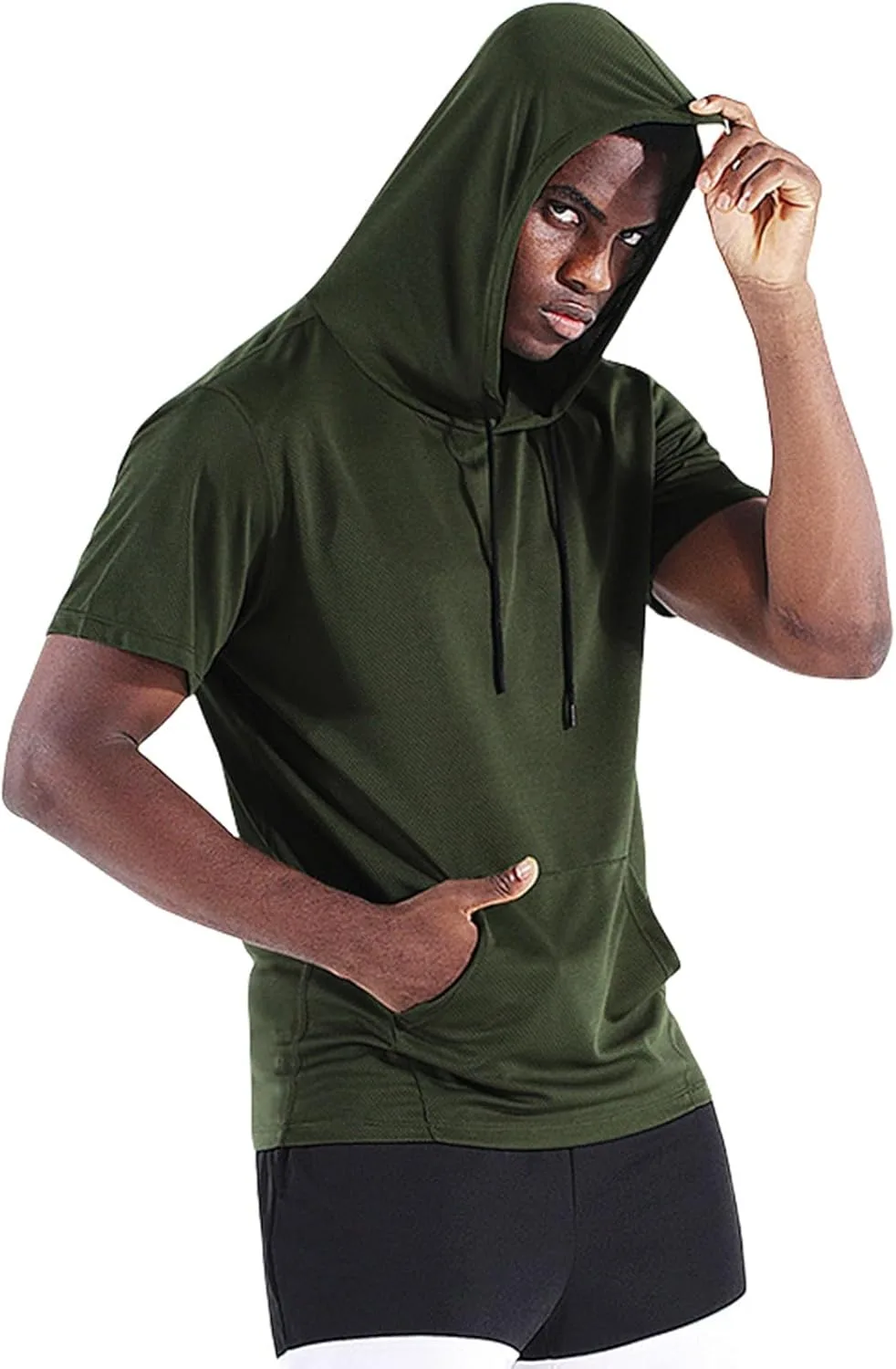 Мужская футболка с коротким рукавом для бега и тренировок, Moisture Wicking, UPF 50+
Мужская футболка с коротким рукавом для бега и тренировок, Moisture Wicking, UPF 50+