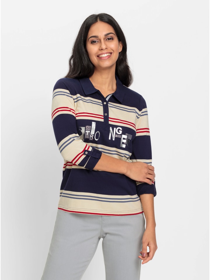 Полосатая рубашка в песочно-темно-синюю полоску WITT WEIDEN
Полосатая рубашка в песочно-темно-синюю полоску WITT WEIDEN