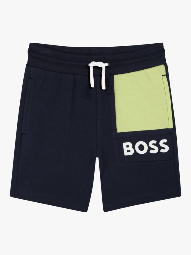 Детские хлопковые шорты с кулиской HUGO BOSS, Navy
Детские хлопковые шорты с кулиской HUGO BOSS, Navy