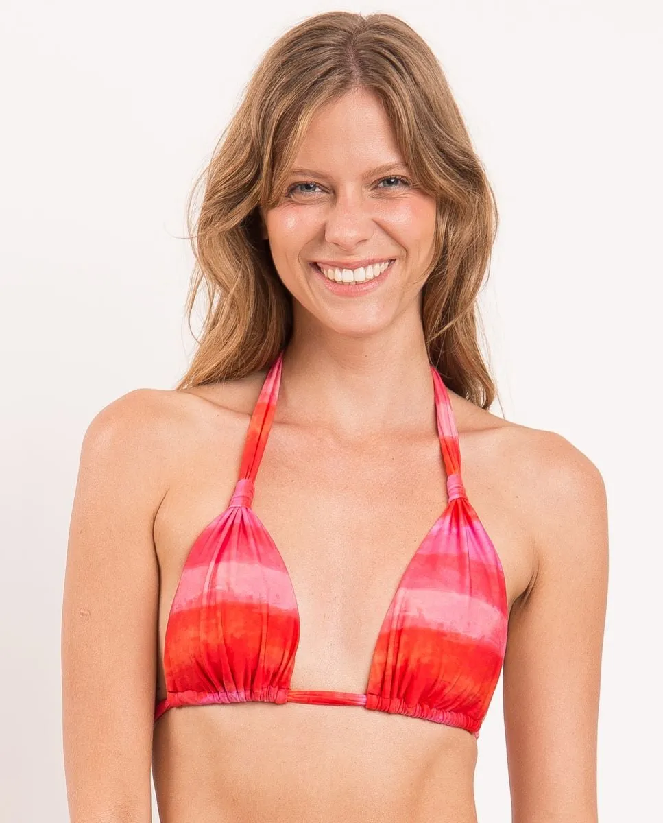 Верх бикини с принтом и застежкой-хомутиком Río de Sol, красный
Верх бикини с принтом и застежкой-хомутиком Río de Sol, красный