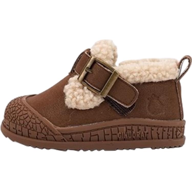 Нескользящие термоботинки с низким верхом для детей в возрасте от 3 до 7 лет QINUOSHU, коричневый
Нескользящие термоботинки с низким верхом для детей в возрасте от 3 до 7 лет QINUOSHU, коричневый