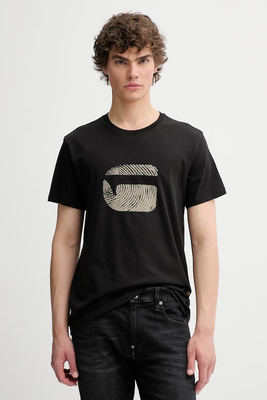 Хлопковая футболка G-Star, черный
Хлопковая футболка G-Star, черный