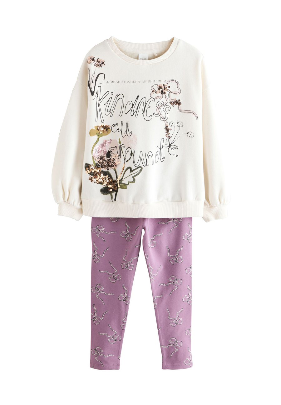 Толстовка Next SET, Cream Lilac Kindness Bow/Beige
Толстовка Next SET, Cream Lilac Kindness Bow/Beige
