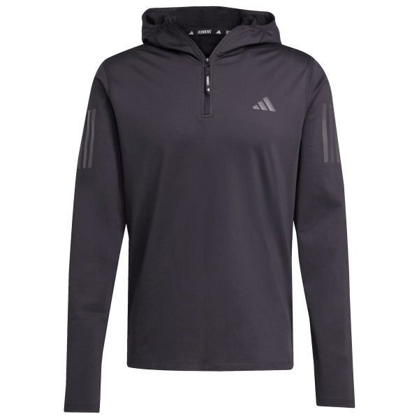 Зимняя куртка для бега Own the Run с капюшоном и застежкой-молнией на половину длины Adidas, черный
Зимняя куртка для бега Own the Run с капюшоном и застежкой-молнией на половину длины Adidas, черный