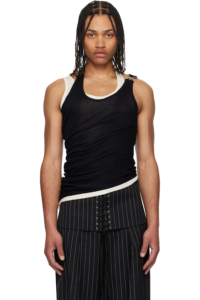 Облегающий двойной топ Jean Paul Gaultier, мультиколор
Облегающий двойной топ Jean Paul Gaultier, мультиколор