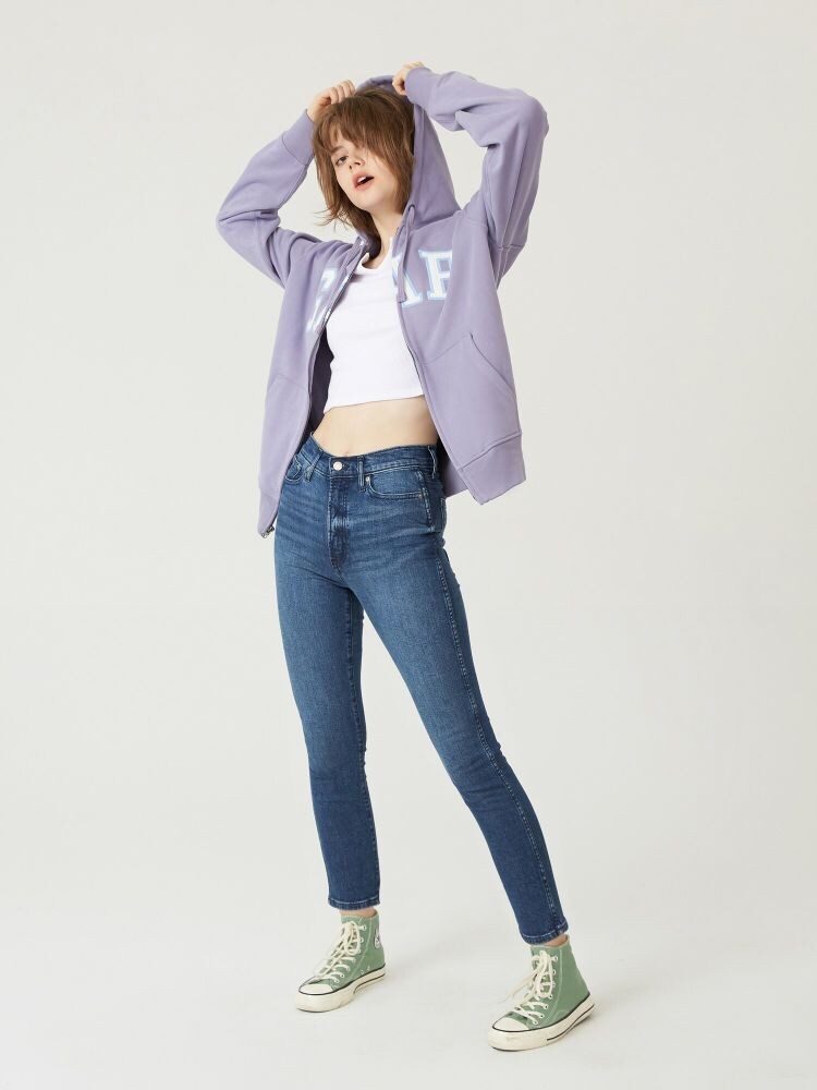 Узкие винтажные джинсы с высокой посадкой Gap, синий
Узкие винтажные джинсы с высокой посадкой Gap, синий